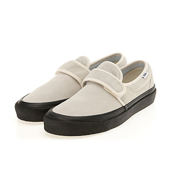 Vans Shoes - Vans Anaheim 47 D VX Cream Suede Skate Shoes‎